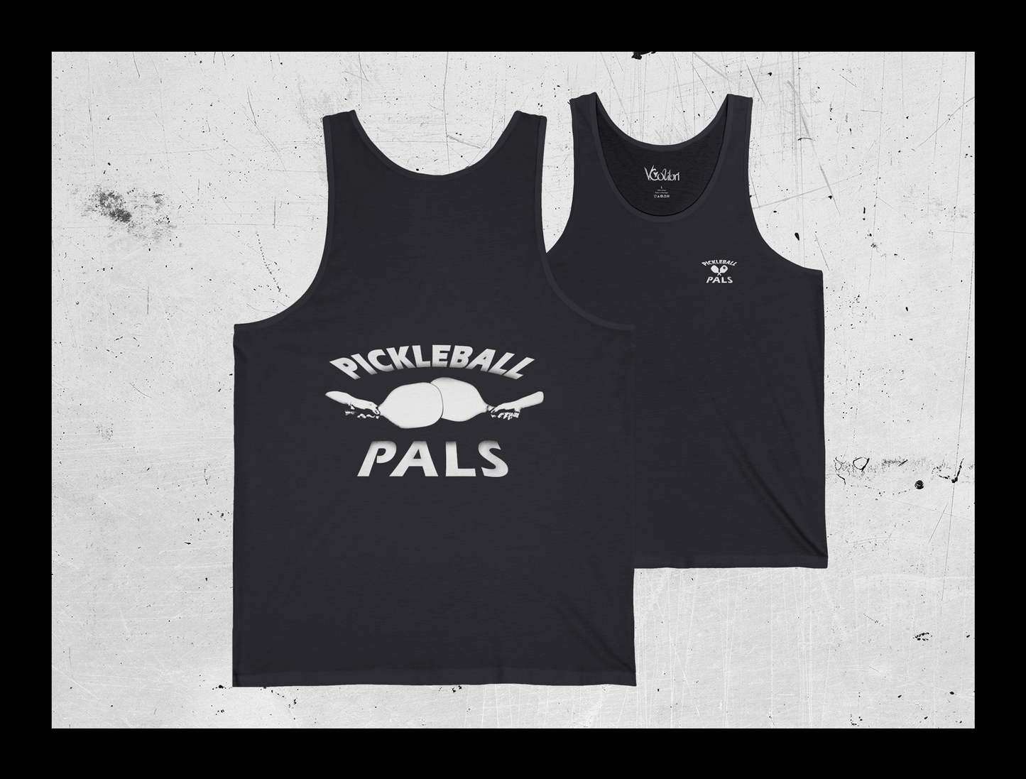 PICKLEBALL PALS Tank Top | Pickleball Tank Top | Unisex Jersey Tank Top