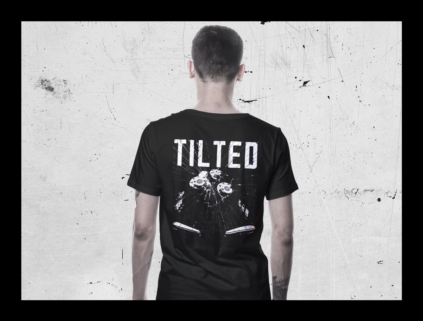 TILTED Tee | Pinball Shirt | Unisex Sofstyle Short Sleeve T-Shirt