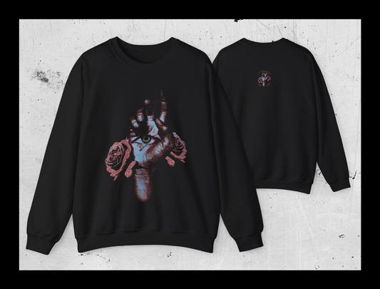 ROSE OF LIFE Sweatshirt | Unisex Crewneck Sweatshirt