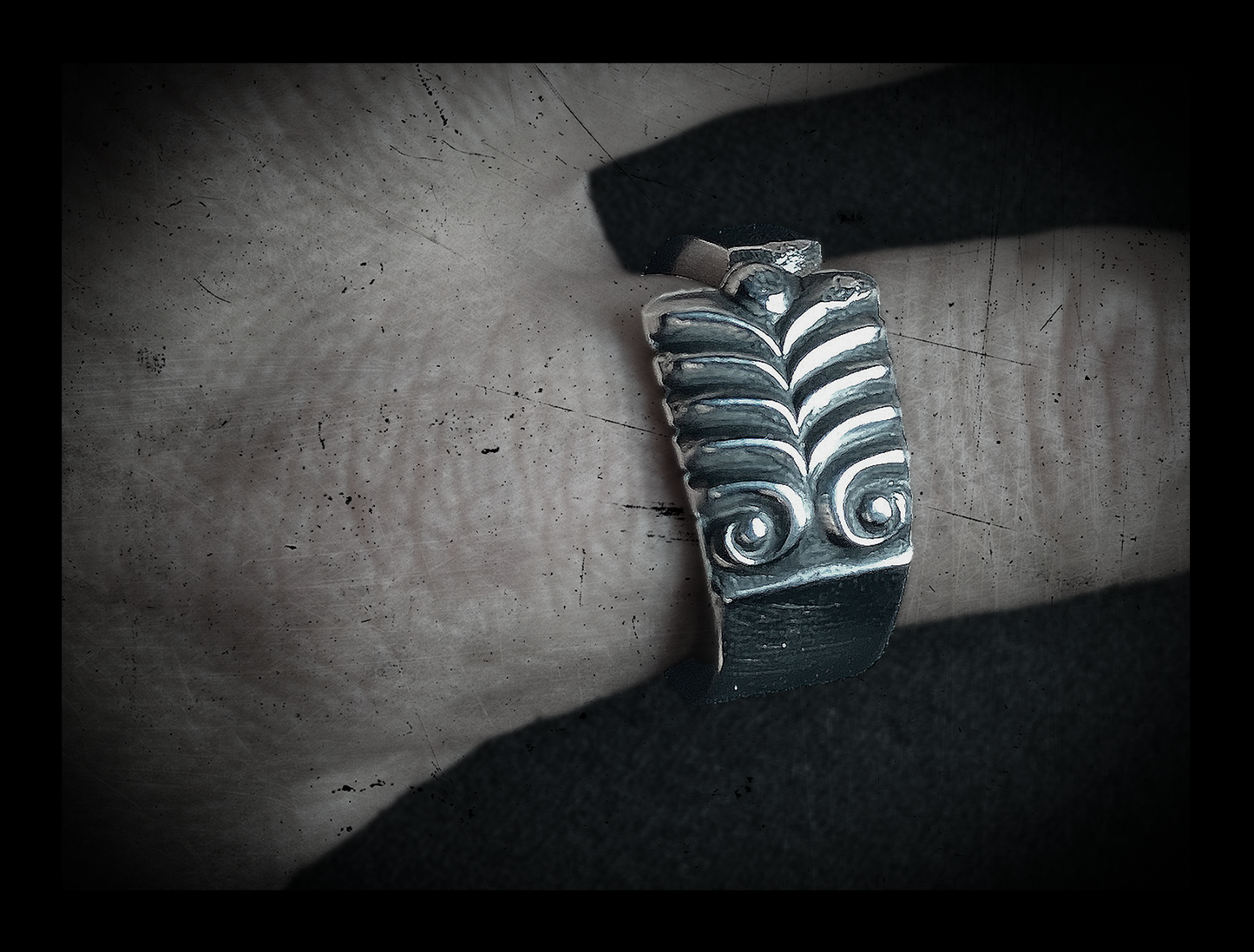 THE AZTEC | Stainless Steel | Spoon Ring