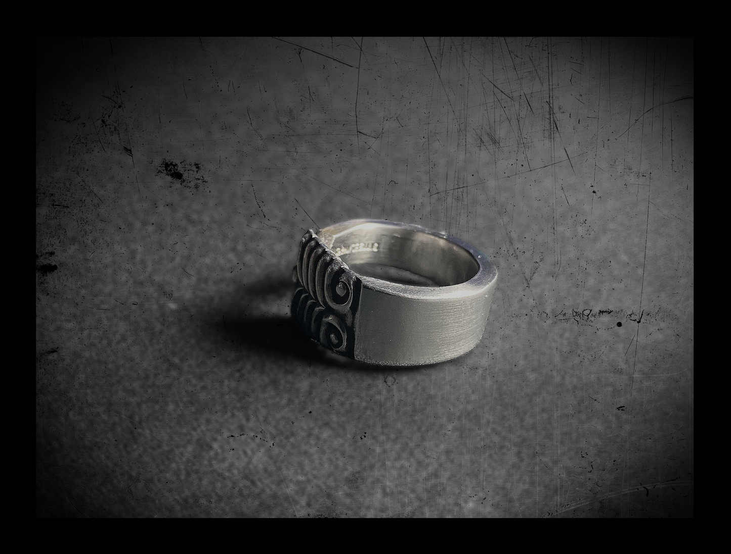 THE AZTEC | Stainless Steel | Spoon Ring