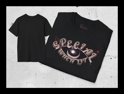 SPECIAL WHEN LIT Tee | Frontside Graphic | Pinball Shirt | Unisex Softstyle T-Shirt