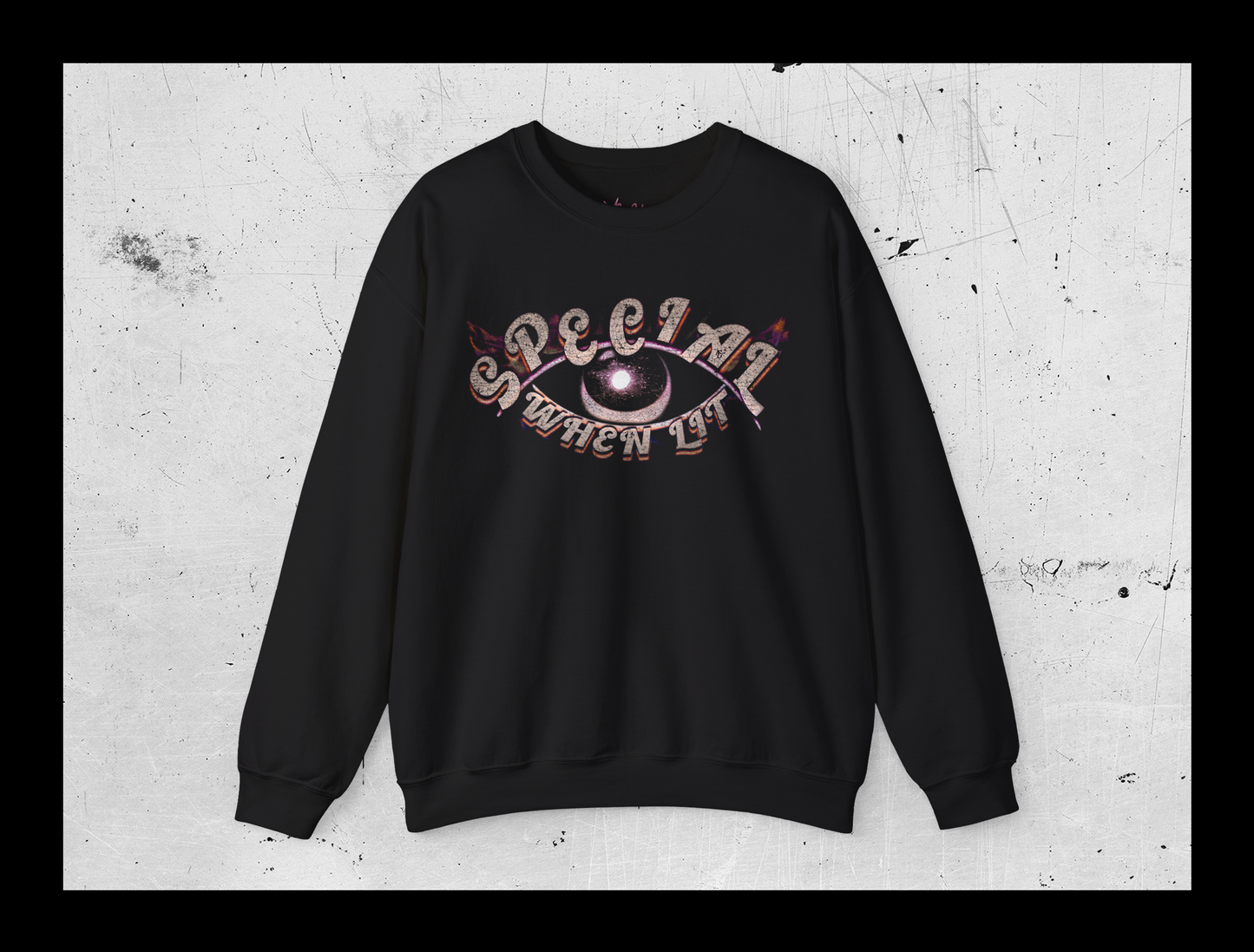 SPECIAL WHEN LIT Sweatshirt | Pinball Sweatshirt | Unisex Crewneck Sweatshirt