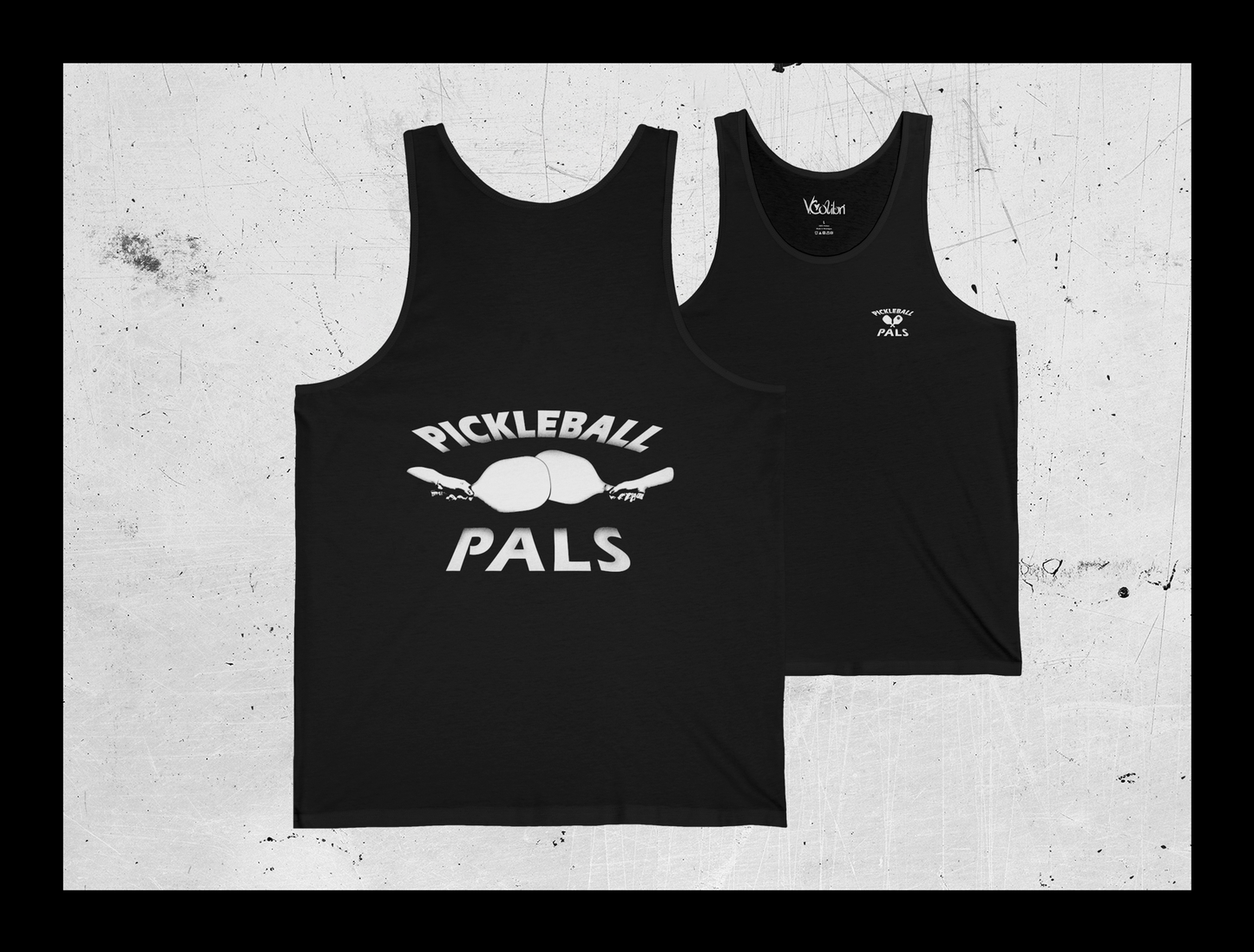 PICKLEBALL PALS Tank Top | Pickleball Tank Top | Unisex Jersey Tank Top