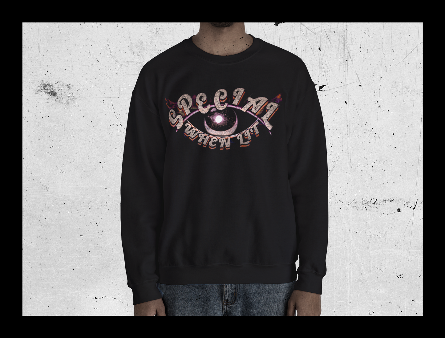 SPECIAL WHEN LIT Sweatshirt | Pinball Sweatshirt | Unisex Crewneck Sweatshirt