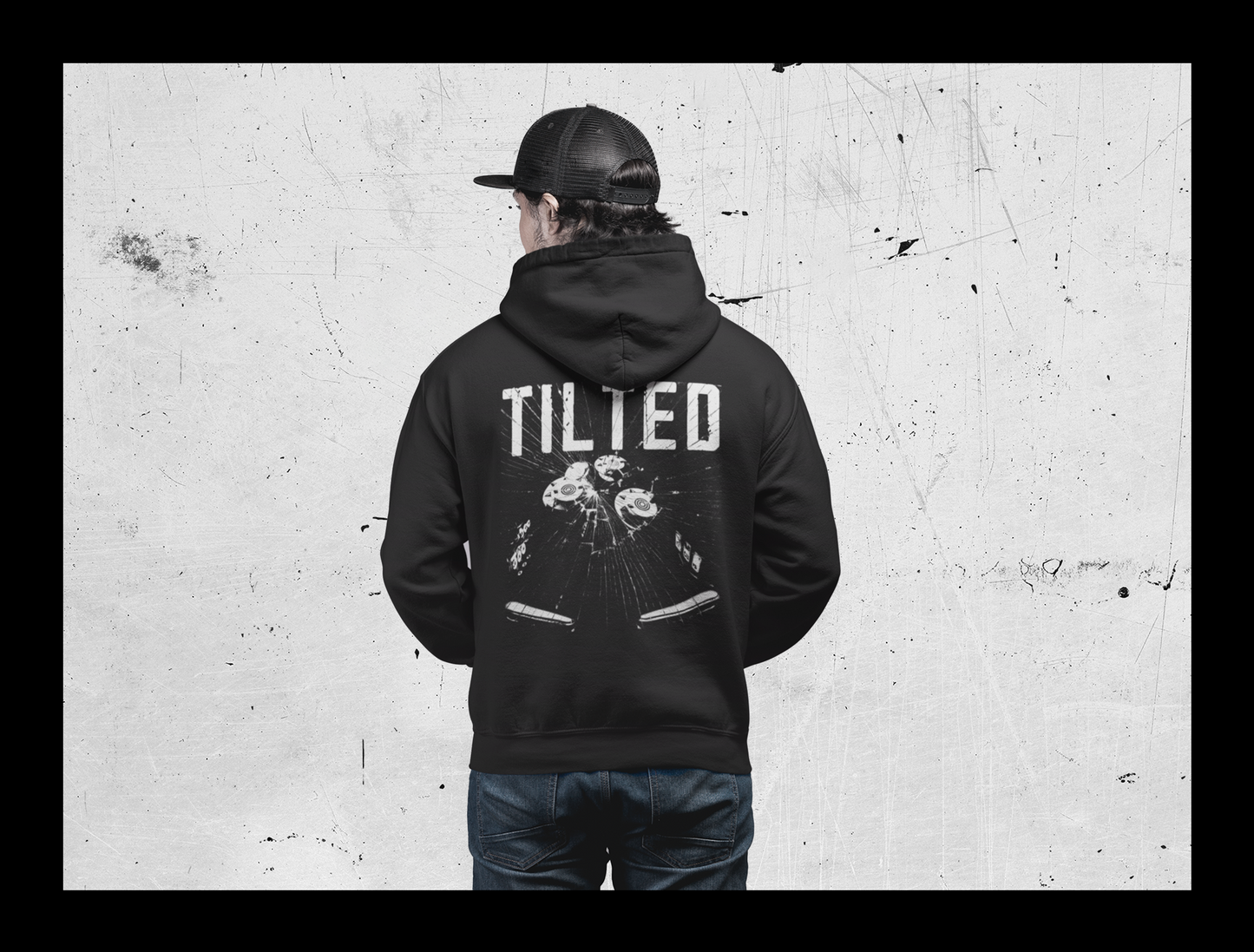 TILTED Hoodie | Pinball Hoodie | Unisex Heavy Blend Pullover Hoodie