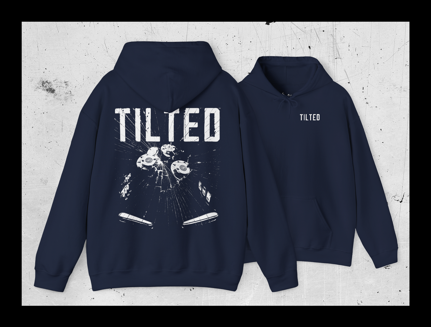 TILTED Hoodie | Pinball Hoodie | Unisex Heavy Blend Pullover Hoodie