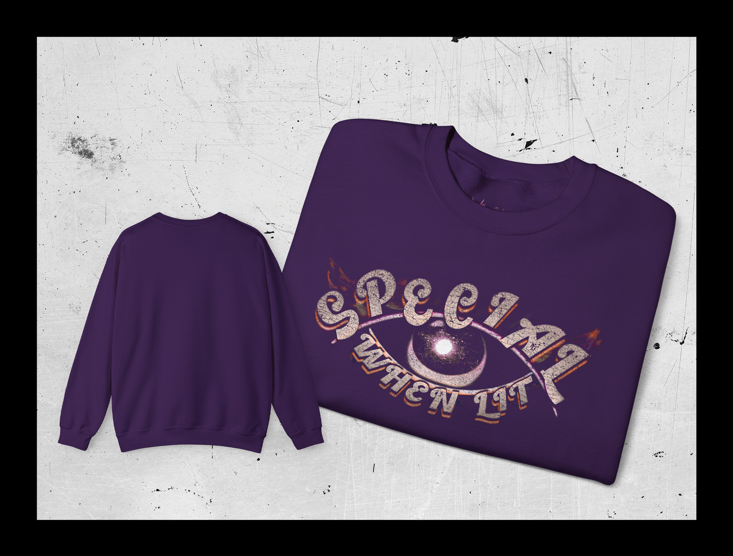 SPECIAL WHEN LIT Sweatshirt | Pinball Sweatshirt | Unisex Crewneck Sweatshirt