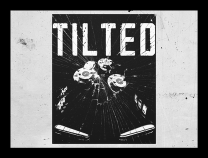 TILTED Canvas Print | Pinball Canvas Print