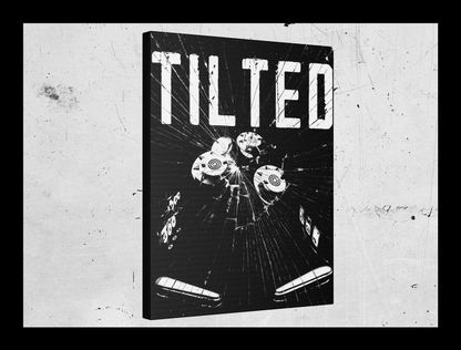 TILTED Canvas Print | Pinball Canvas Print