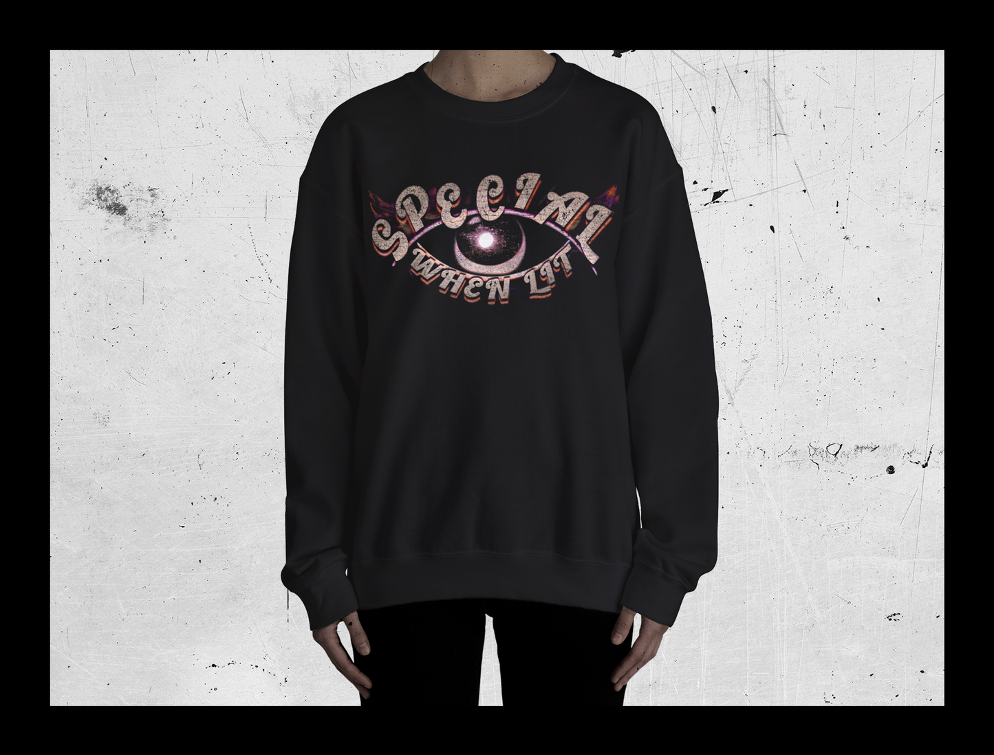 SPECIAL WHEN LIT Sweatshirt | Pinball Sweatshirt | Unisex Crewneck Sweatshirt