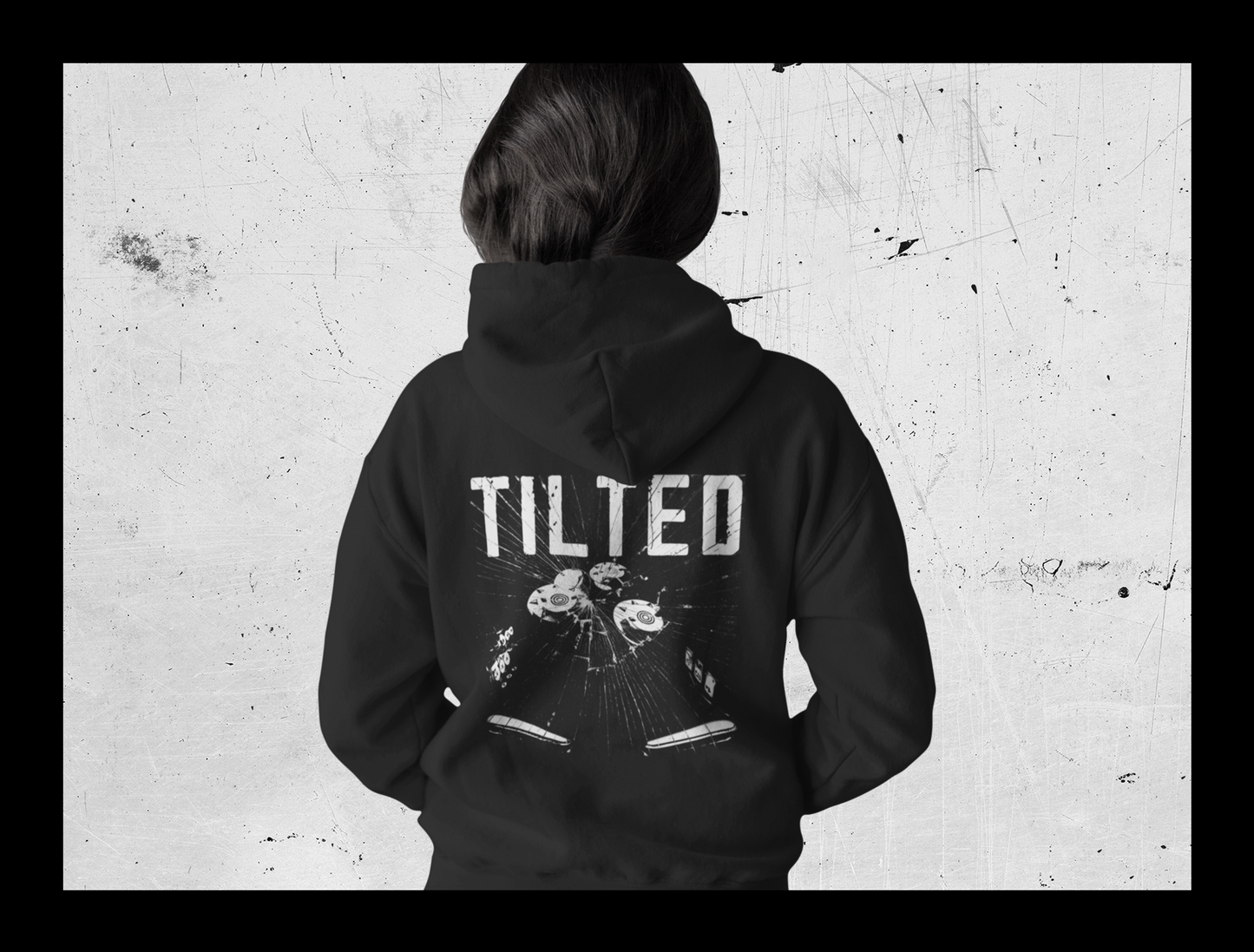 TILTED Hoodie | Pinball Hoodie | Unisex Heavy Blend Pullover Hoodie